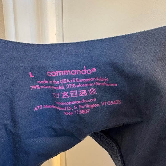 Commando NWT Butter Bralette in Navy Size Large - Picture 5 of 6